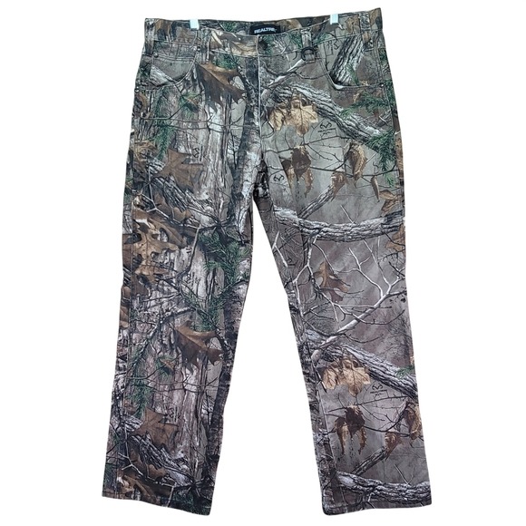 Realtree Other - Realtree Camouflage Pants Mens 38x30 Brown Excellent Used Condition Xtra Camo